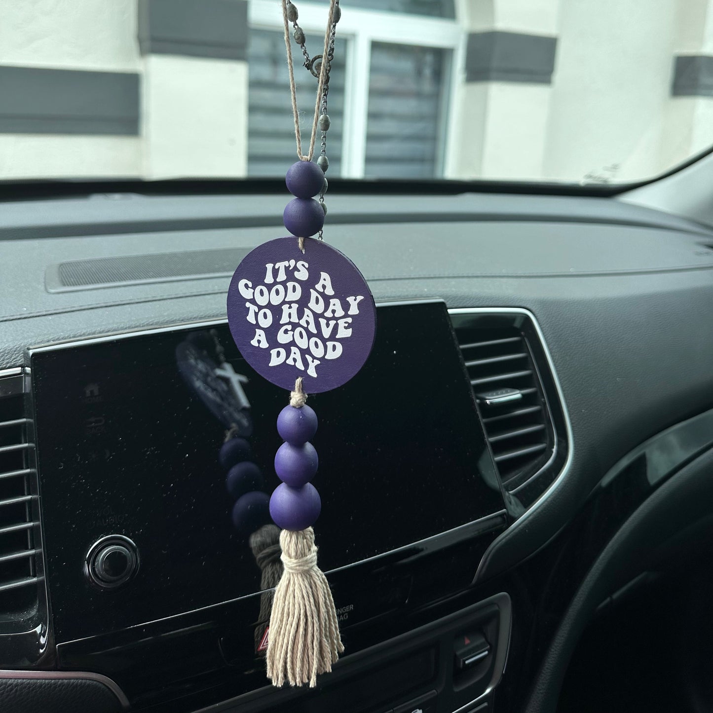 Motivational Car Mirror Hanging
