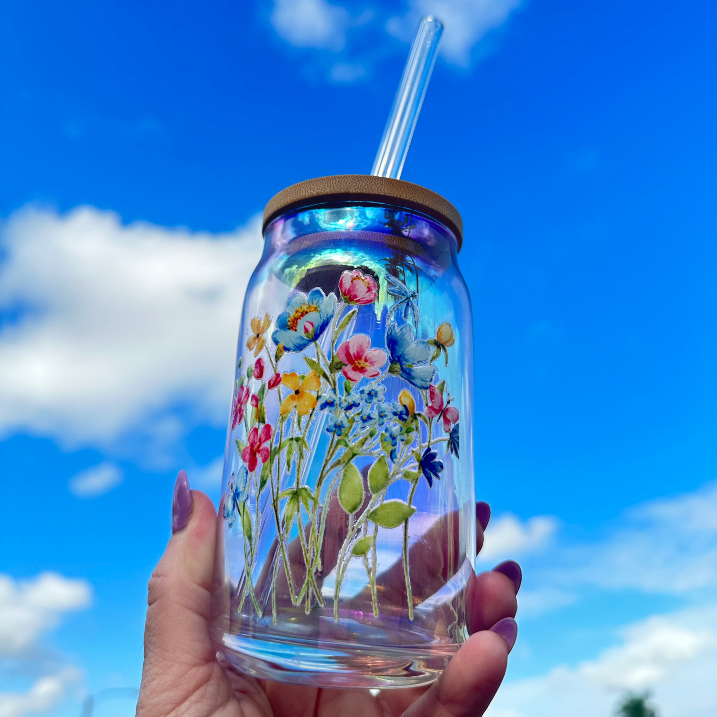 Spring cup on hand