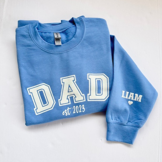 Personalized Dad Sweatshirt