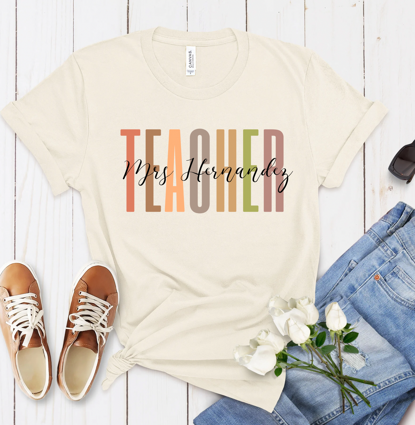 Personalized Teacher Shirt