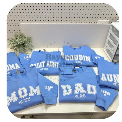 Personalized Dad Sweatshirt