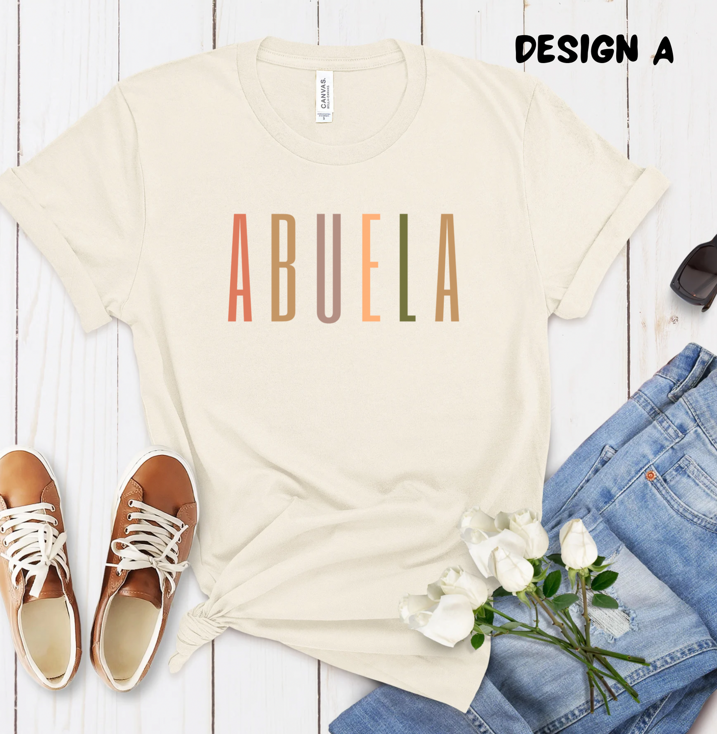 Personalized Abuela T-shirt