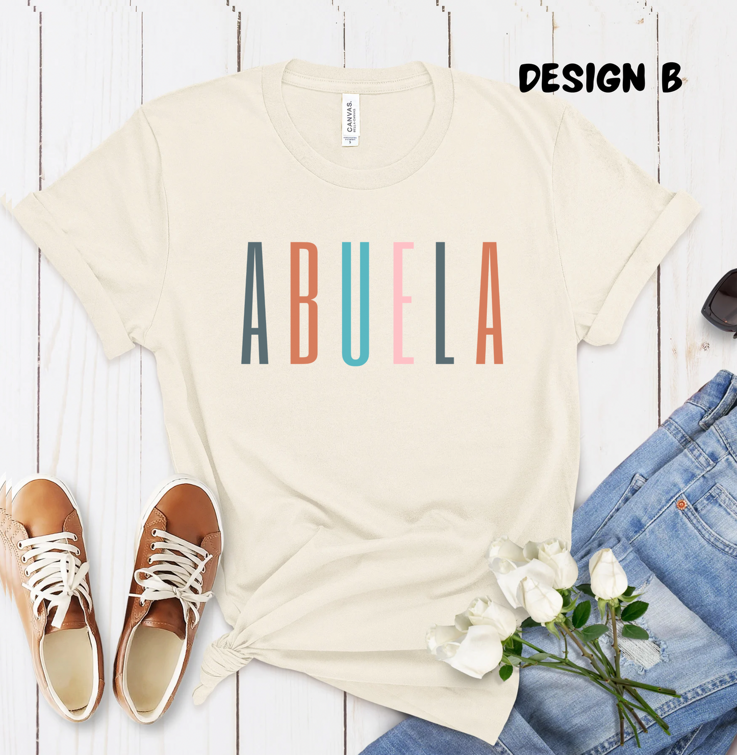 Personalized Abuela T-shirt