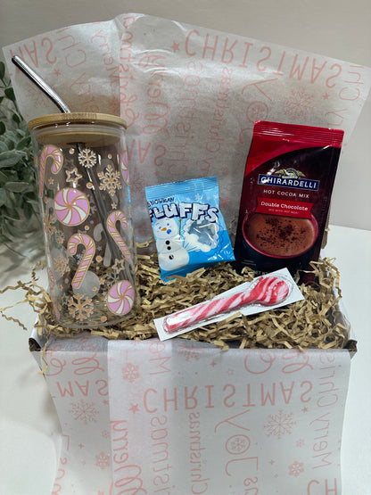 Candy Cane Cup- Christmas Gift Box