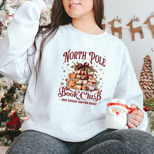 North Pole Book Club Sweatshirt