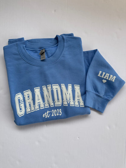 Matching Personalized Family Sweatshirts