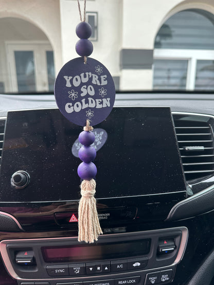 Motivational Car Hanging