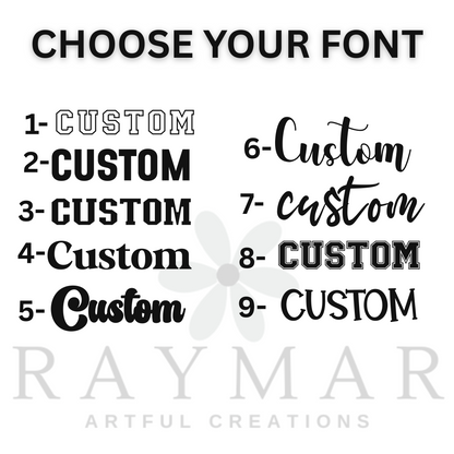 Custom Comfort Colors Tee – Personalized Puff Print Shirt