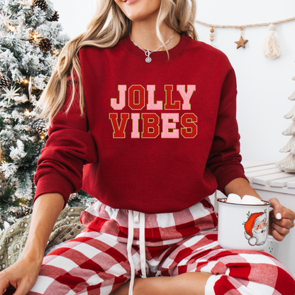 Jolly Vibes Christmas Sweatshirt