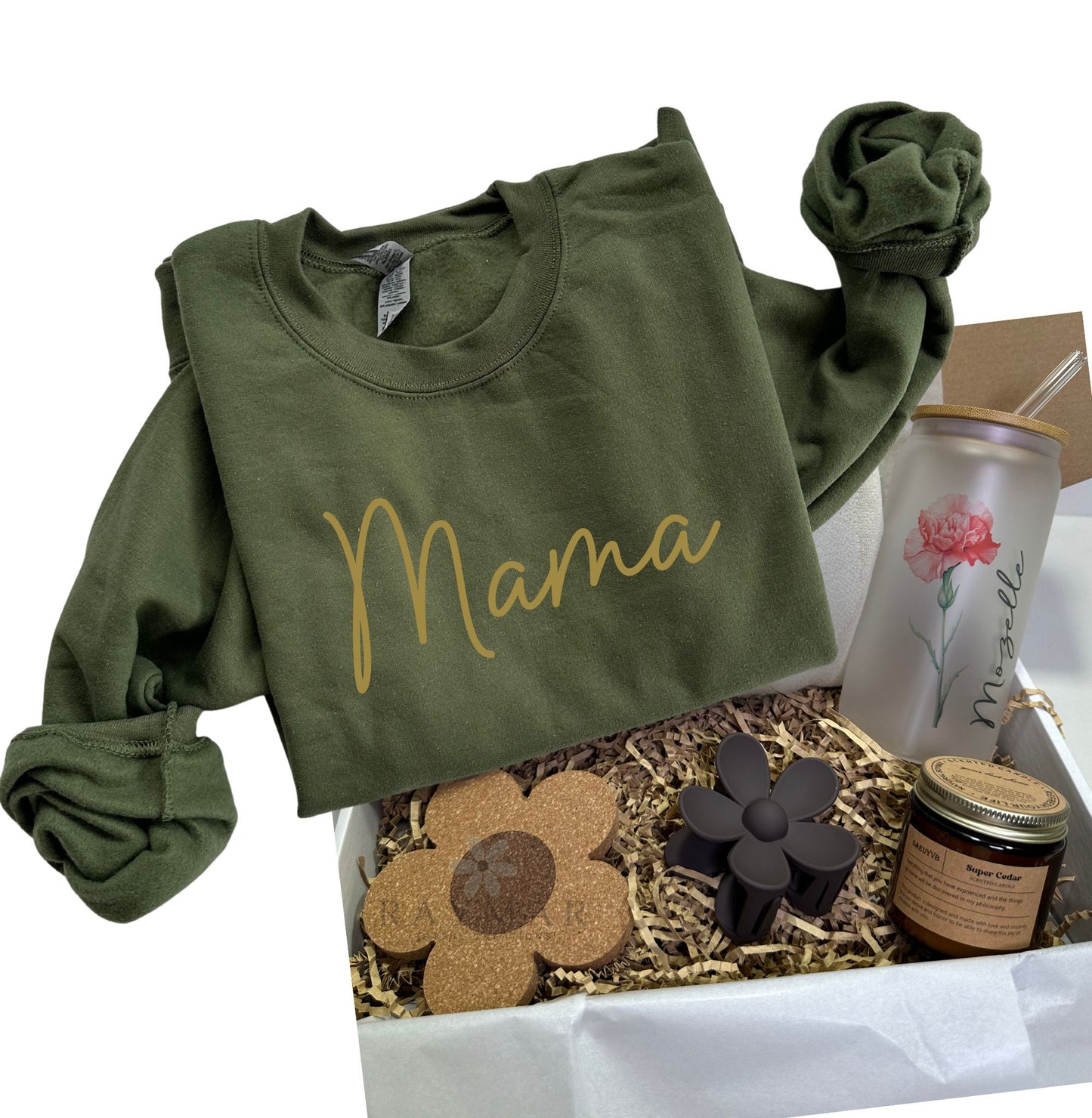 Personalized Mama Gift Basket-Mom Gift