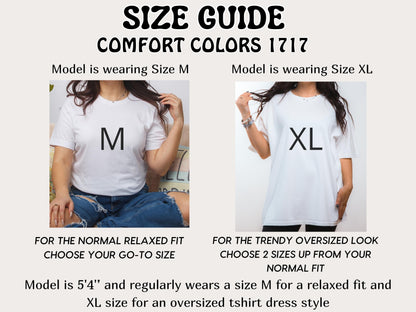 Custom Comfort Colors Tee – Personalized Puff Print Shirt