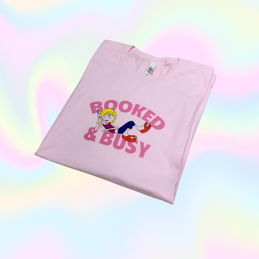 Booked and Busy 2000s T-Shirt