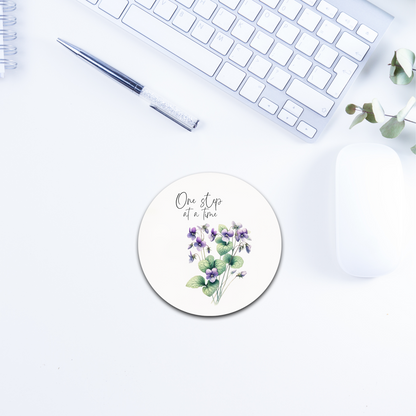 Custom Flower Birth Month Coaster