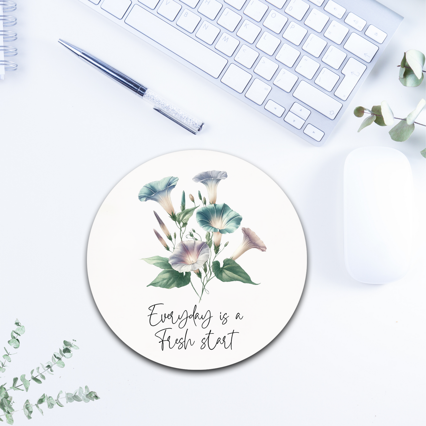 Custom Flower Birth Month Coaster