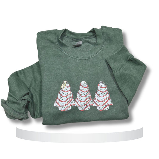 Christmas Cake Tree Sweatshirt