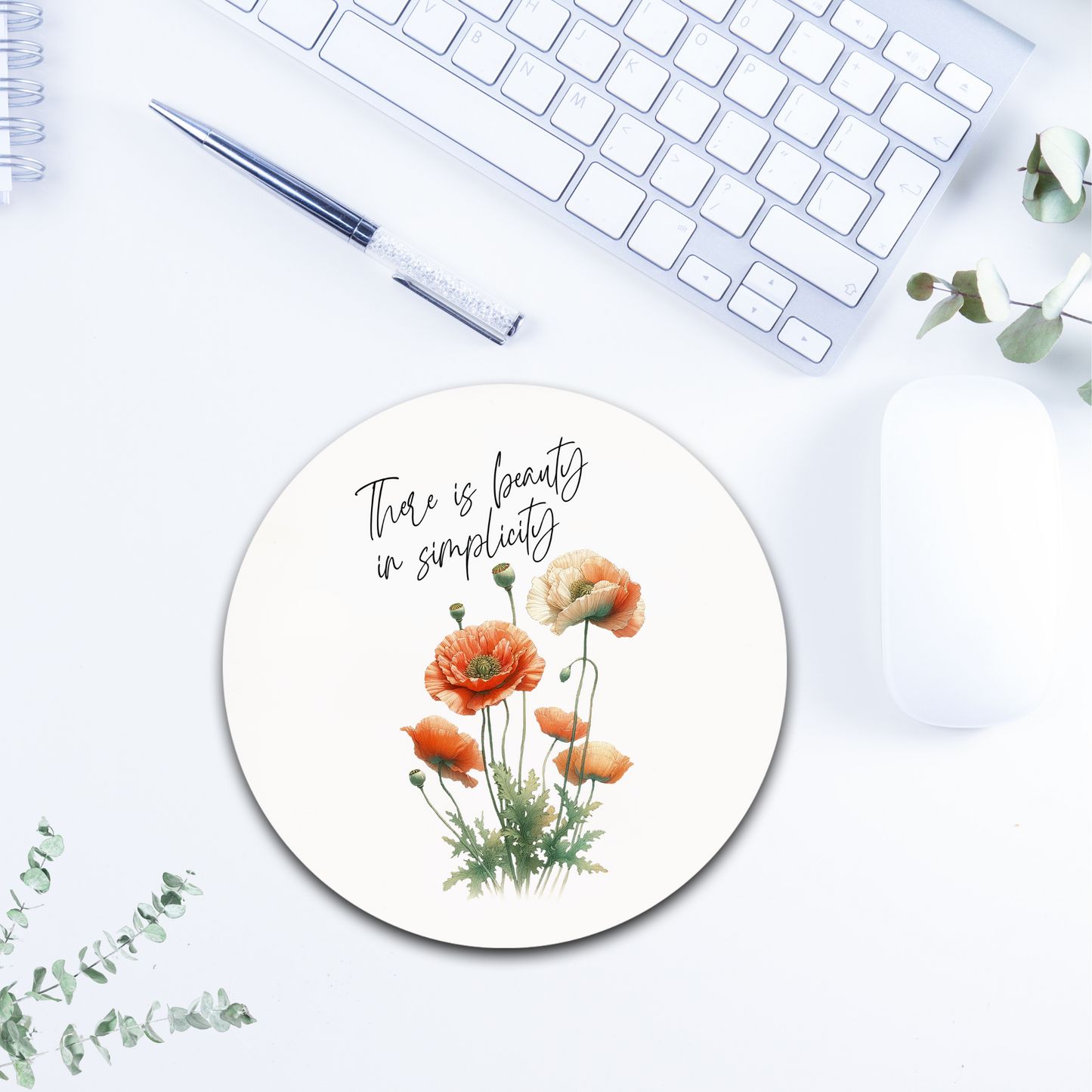 Custom Flower Birth Month Coaster