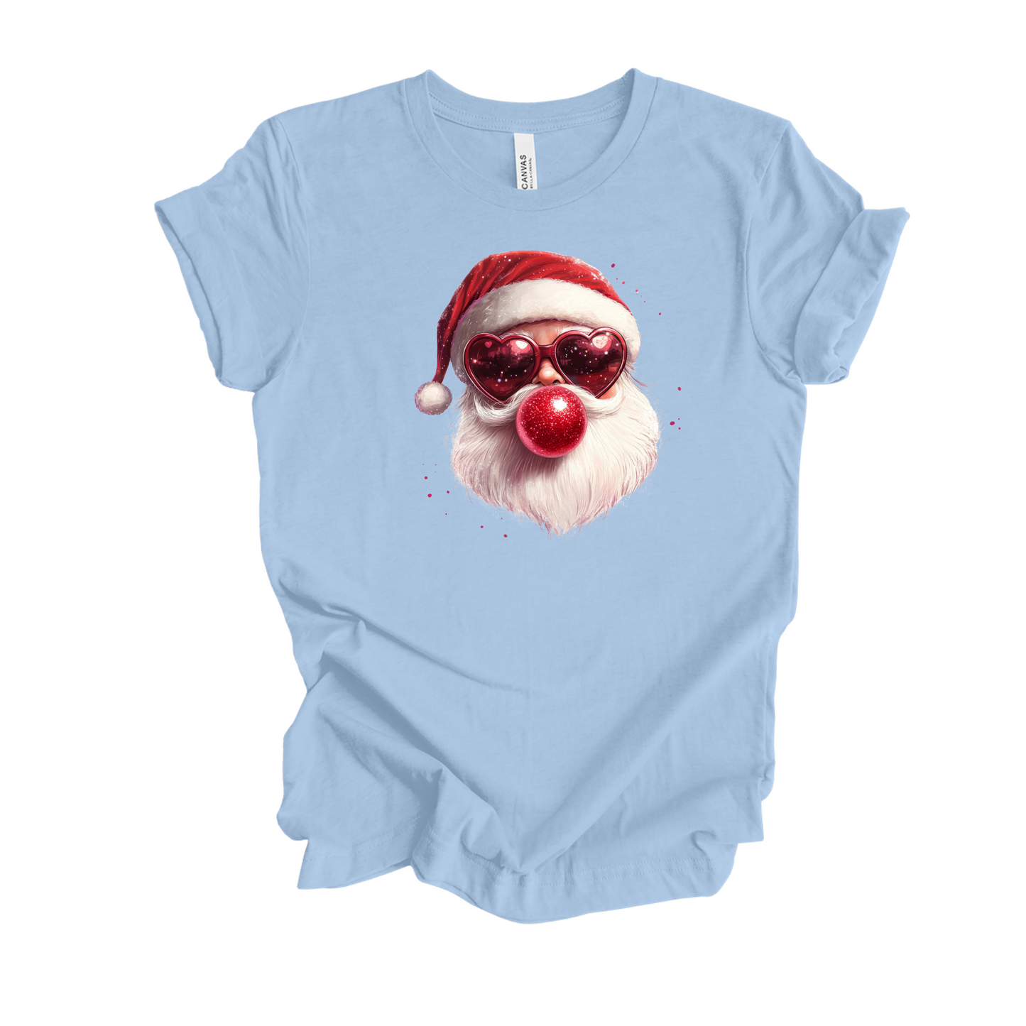 Christmas Santa Bubblegum T-shirt