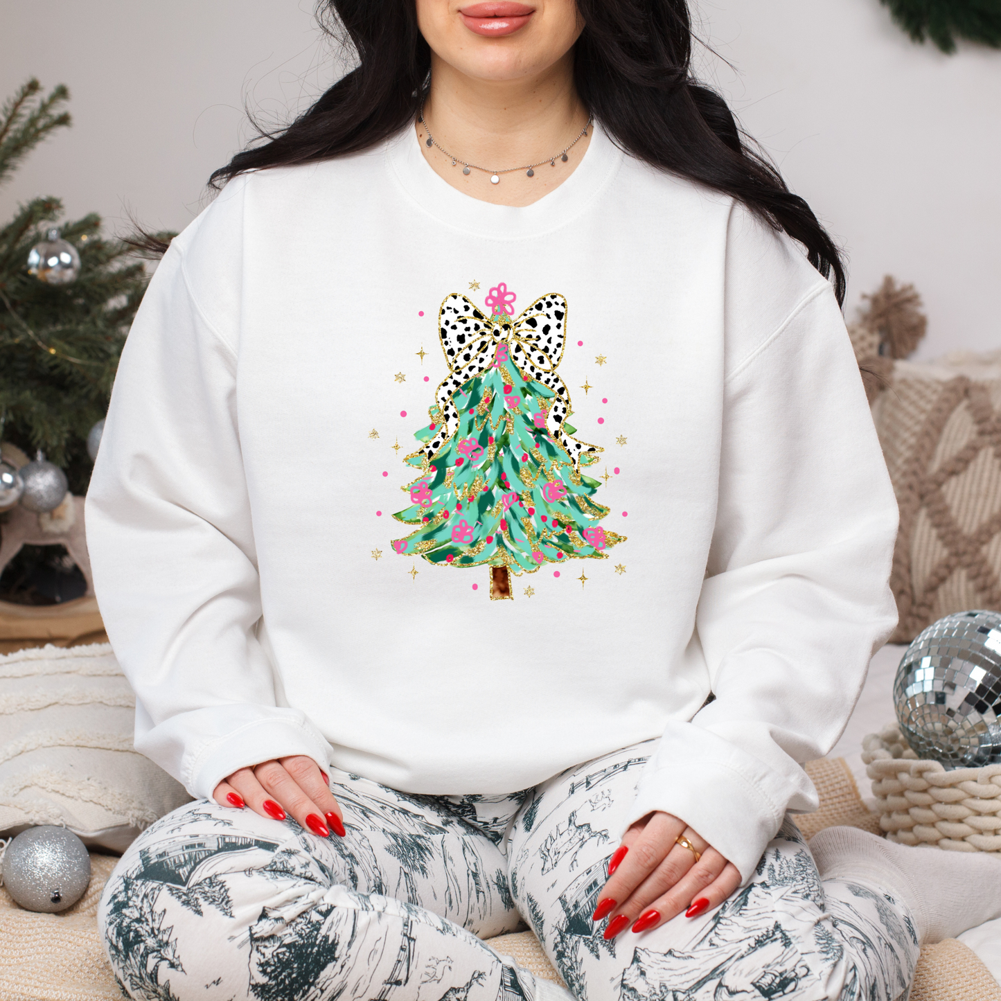 Coquette Christmas Sweatshirt