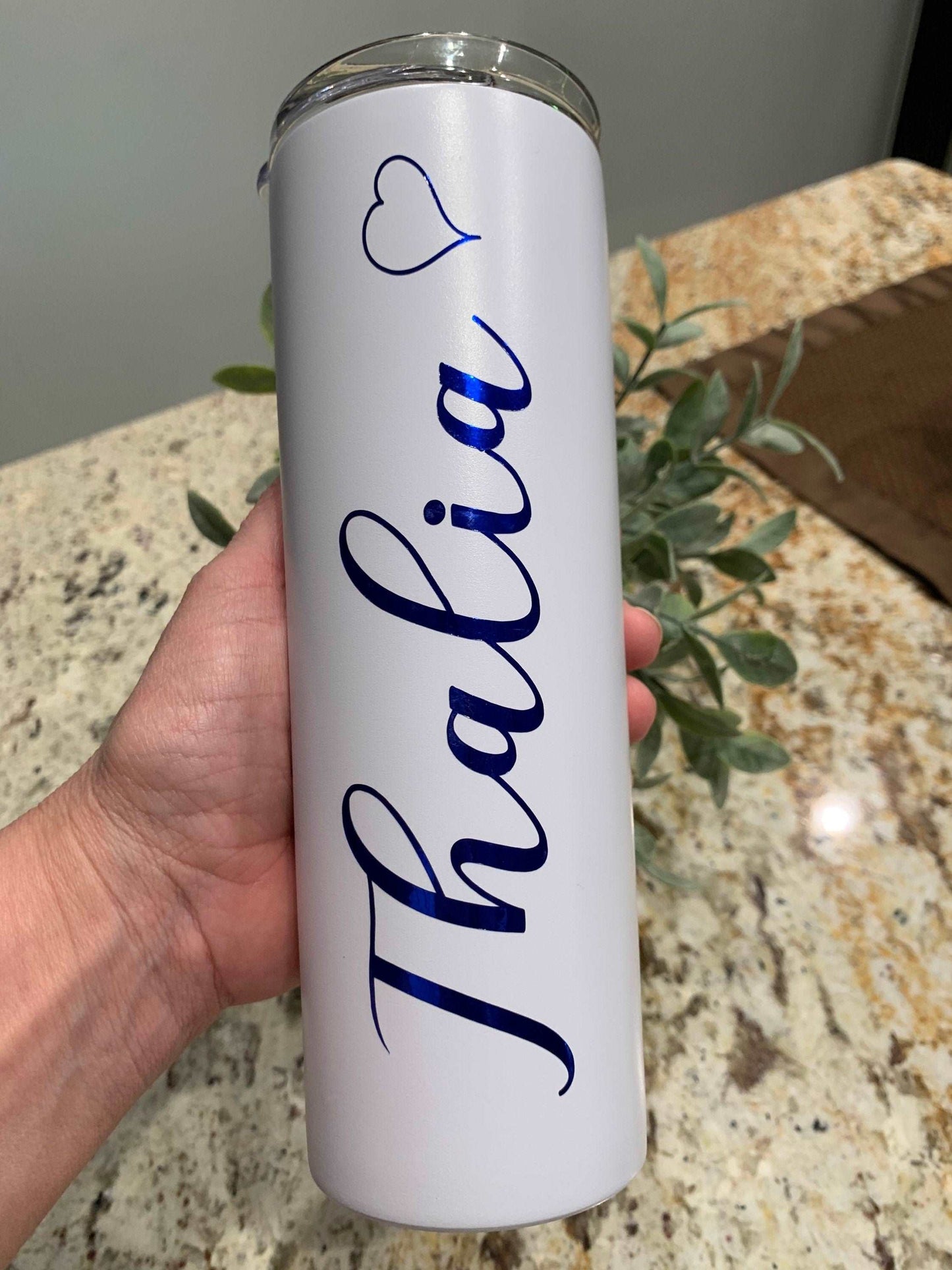 Personalized  White Tumblers