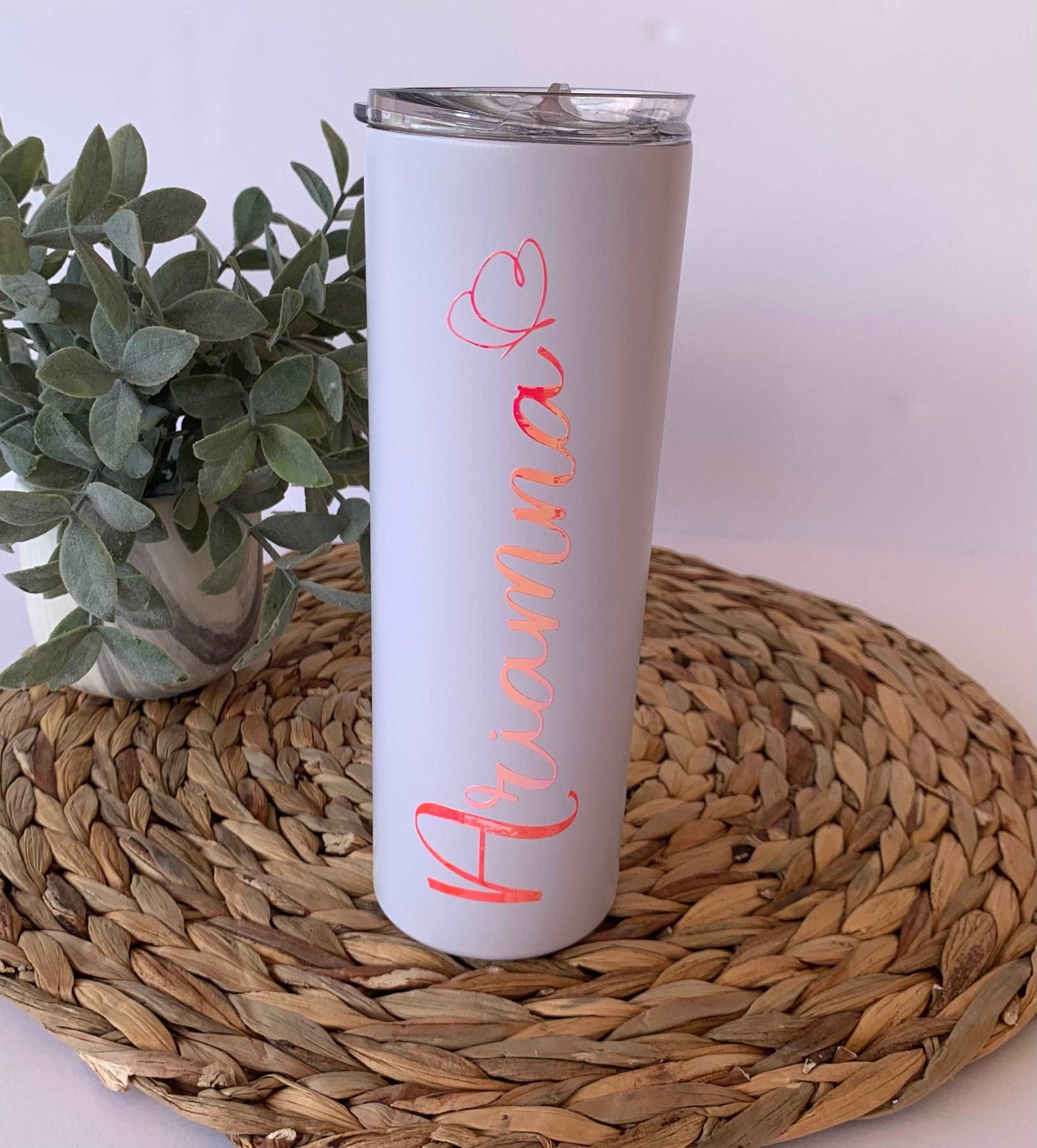 Personalized  White Tumblers