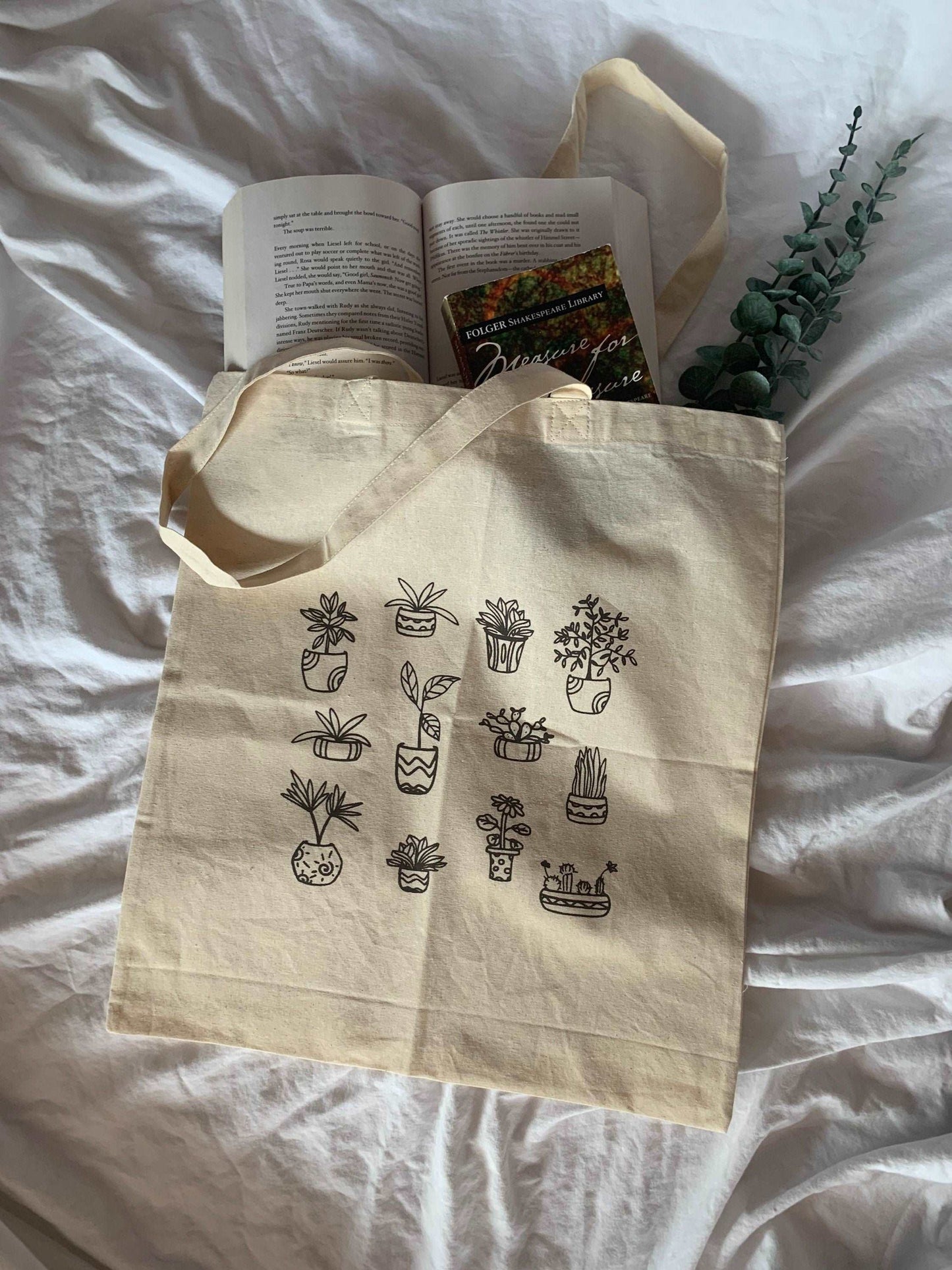 Cactus Doodles Tote Bags