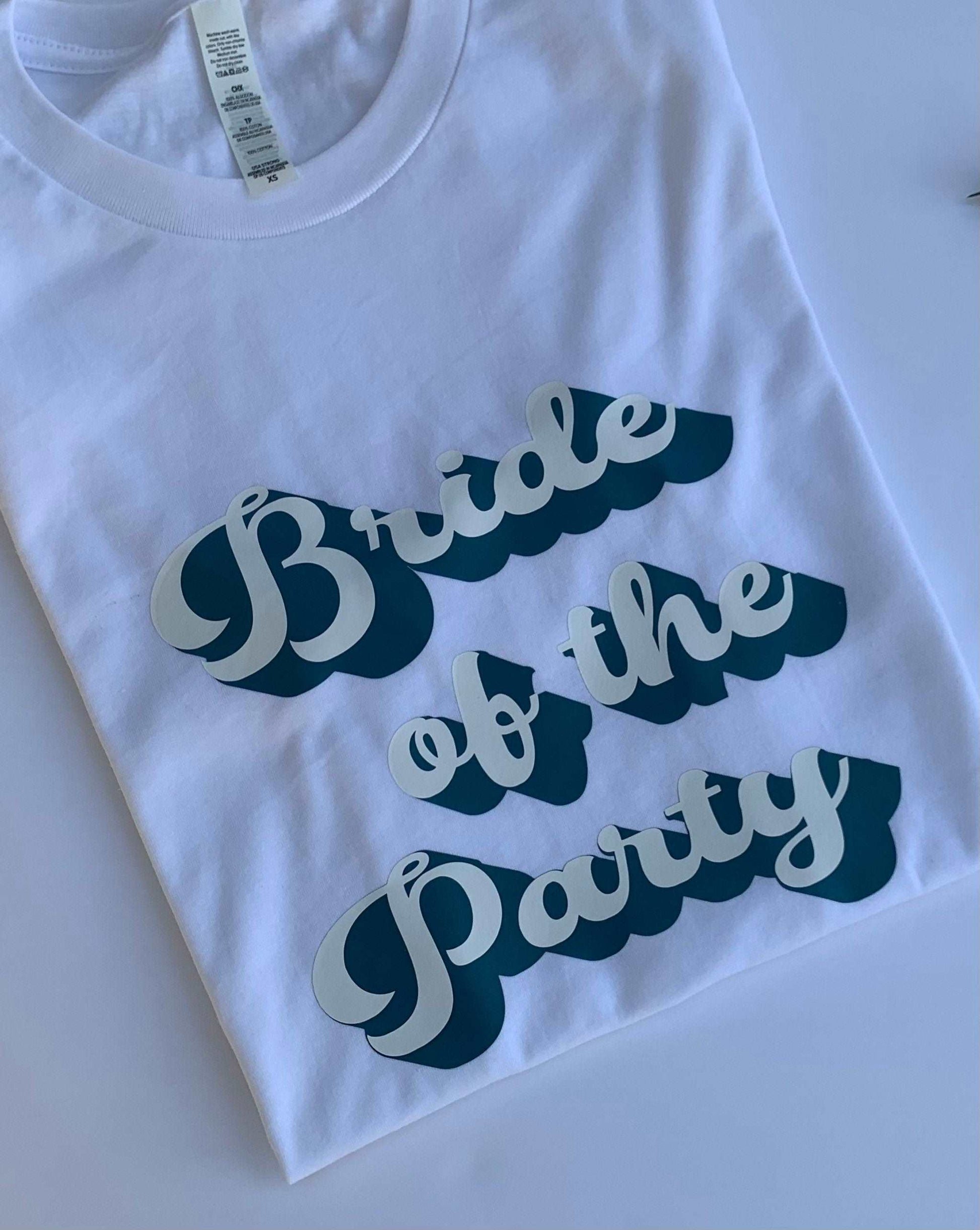 Personalized Retro bachelorette shirts