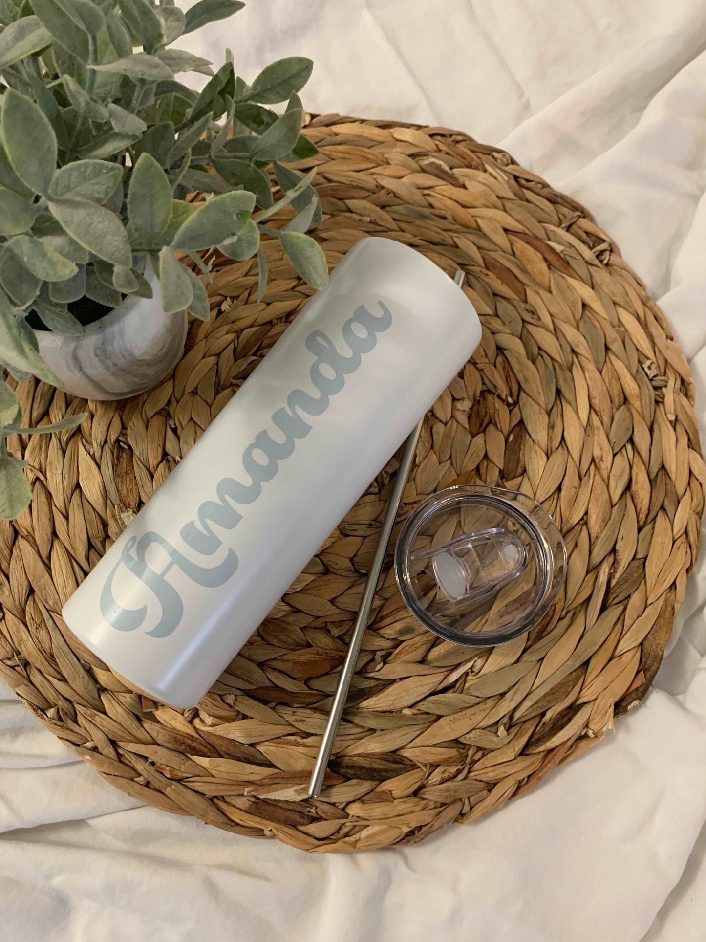 Personalized  White Tumblers