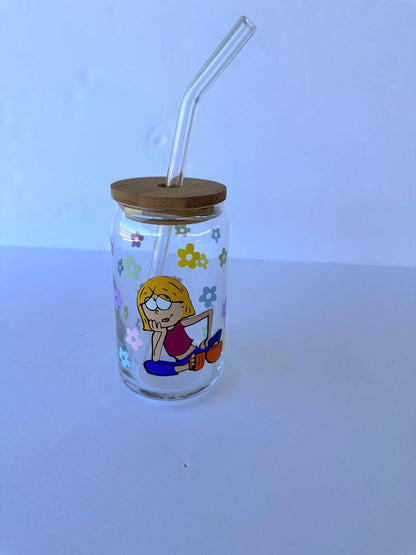 Lizzie McGuire Glass Can Cup