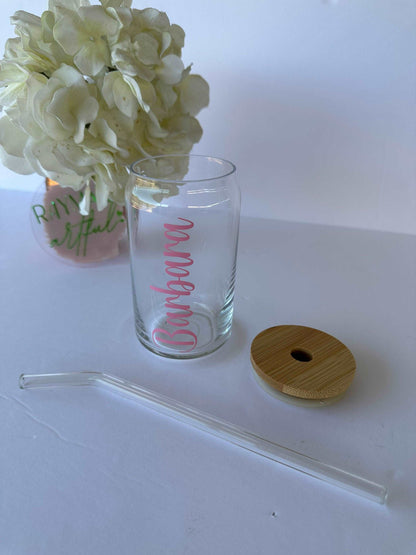 Personalized Tumbler Glass Can