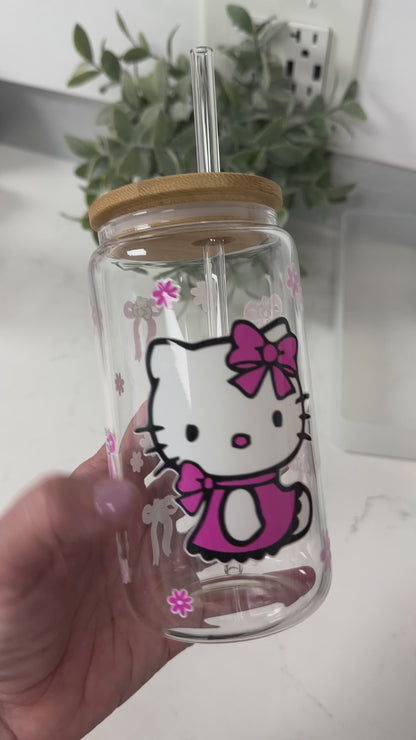 Kawai Kitty Glass Cup