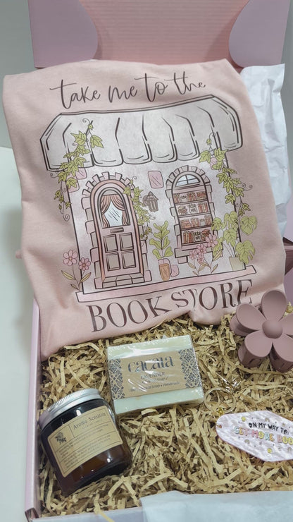 Book Lovers Gift Basket