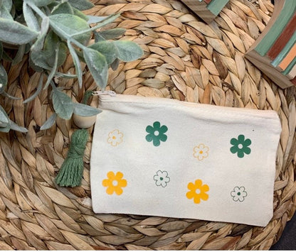 Retro Flower Pouch